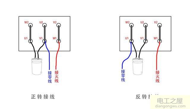 三相電機(jī)改為兩相電機(jī)怎么改