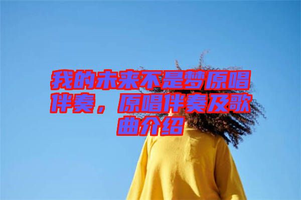 我的未來不是夢原唱伴奏，原唱伴奏及歌曲介紹