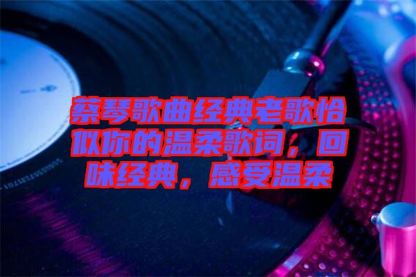 蔡琴歌曲經(jīng)典老歌恰似你的溫柔歌詞，回味經(jīng)典，感受溫柔