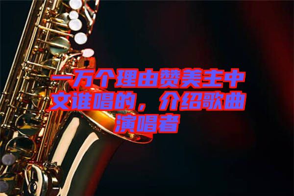 一萬(wàn)個(gè)理由贊美主中文誰(shuí)唱的，介紹歌曲演唱者