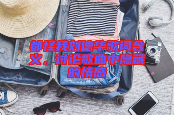 都怪我劉德華歌詞含義，討論歌曲中隱藏的情感