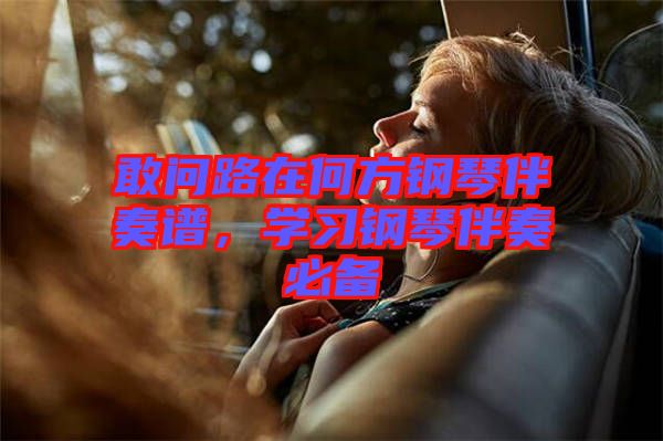 敢問路在何方鋼琴伴奏譜，學(xué)習(xí)鋼琴伴奏必備