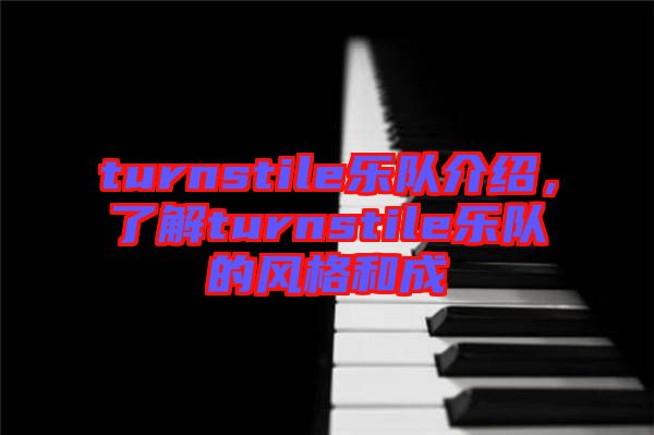 turnstile樂隊(duì)介紹，了解turnstile樂隊(duì)的風(fēng)格和成