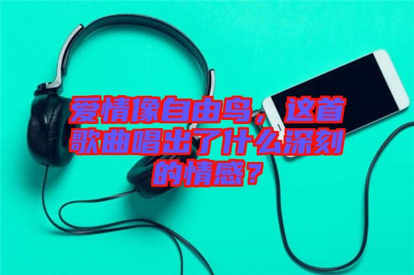 愛情像自由鳥，這首歌曲唱出了什么深刻的情感？