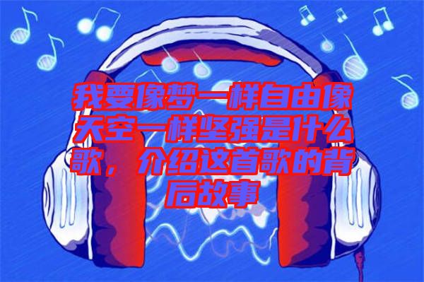 我要像夢一樣自由像天空一樣堅強是什么歌，介紹這首歌的背后故事