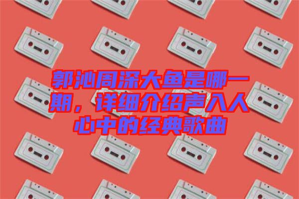 郭沁周深大魚(yú)是哪一期，詳細(xì)介紹聲入人心中的經(jīng)典歌曲