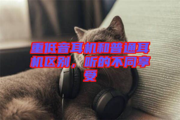 重低音耳機和普通耳機區(qū)別，聽的不同享受