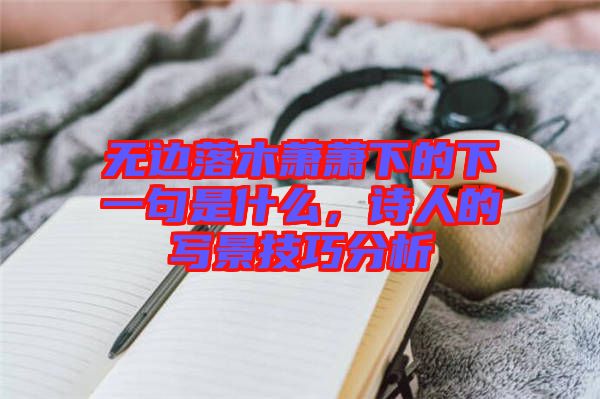 無邊落木蕭蕭下的下一句是什么，詩人的寫景技巧分析