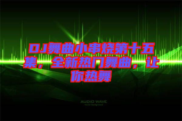 DJ舞曲小串燒第十五集，全新熱門(mén)舞曲，讓你熱舞