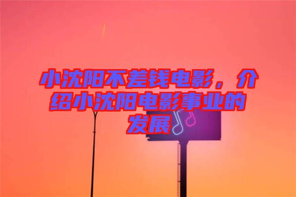 小沈陽(yáng)不差錢(qián)電影，介紹小沈陽(yáng)電影事業(yè)的發(fā)展