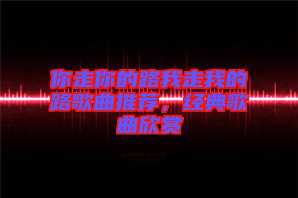 你走你的路我走我的路歌曲推薦，經(jīng)典歌曲欣賞