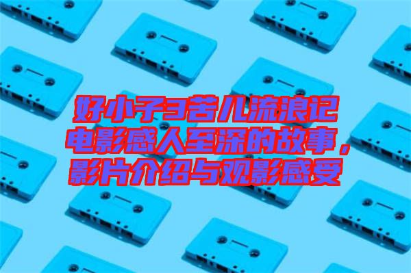 好小子3苦兒流浪記電影感人至深的故事，影片介紹與觀影感受