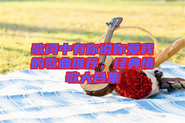 歌詞中有你說你愛我的歌曲推薦，經(jīng)典情歌大合集