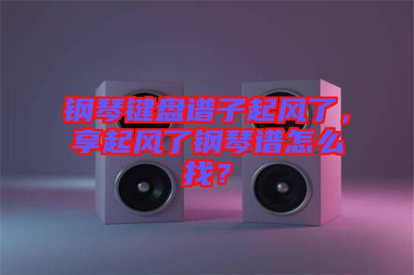 鋼琴鍵盤譜子起風(fēng)了，享起風(fēng)了鋼琴譜怎么找？