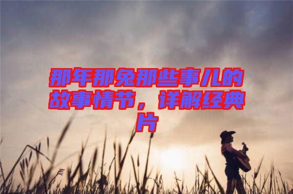 那年那兔那些事兒的故事情節(jié)，詳解經(jīng)典片